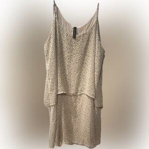 Final Touch Cream and Black Patterned Blouse